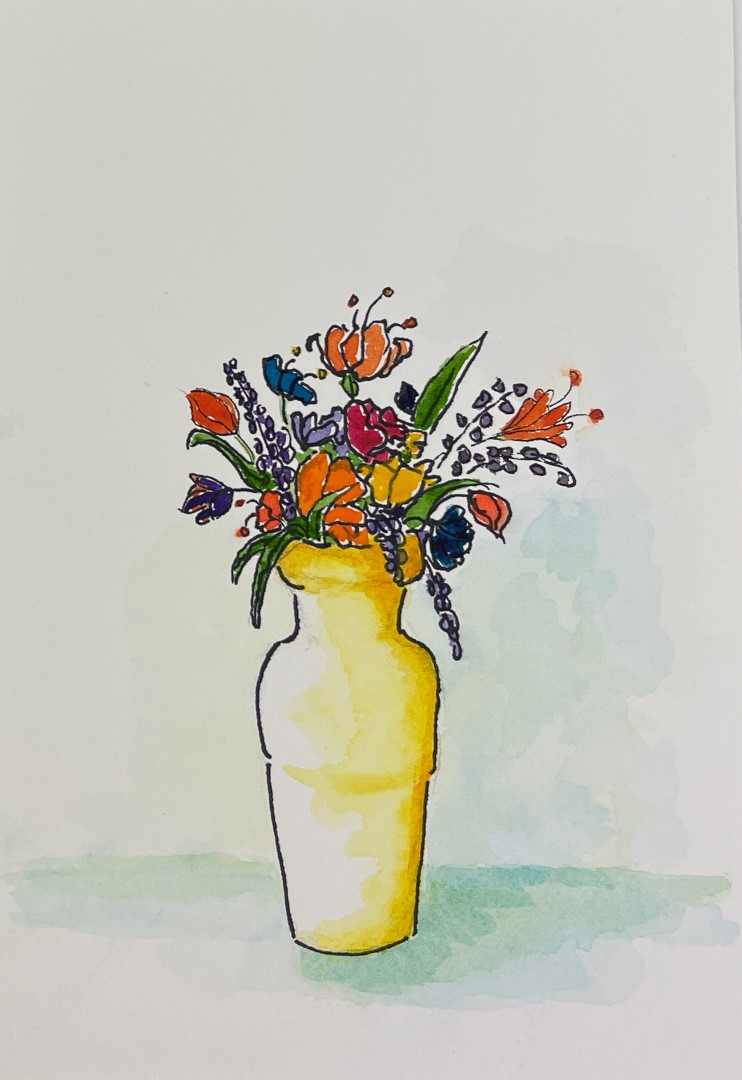 "Sunny Bouquet" by Karen Constan